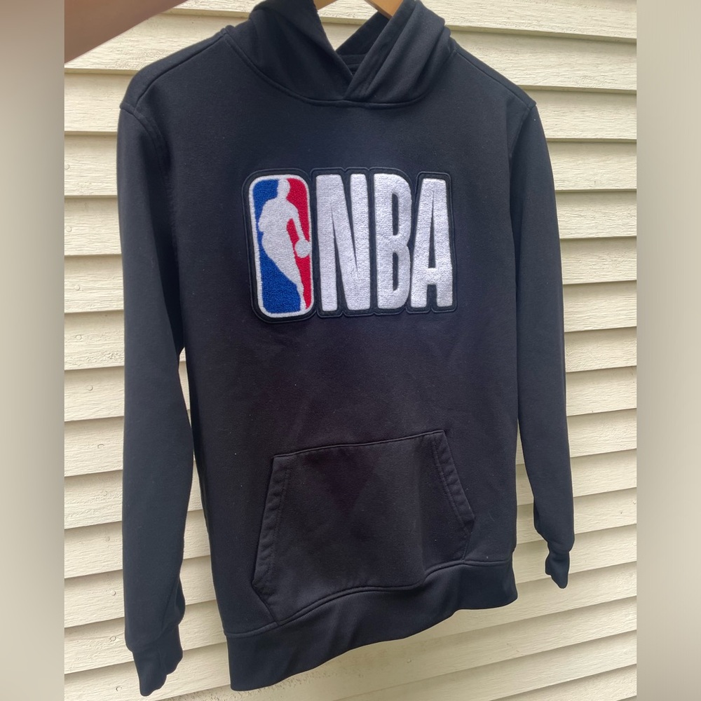 VTG NBA Hoodie Terry Graphic Logo Men’s Small - Picture 2 of 7
